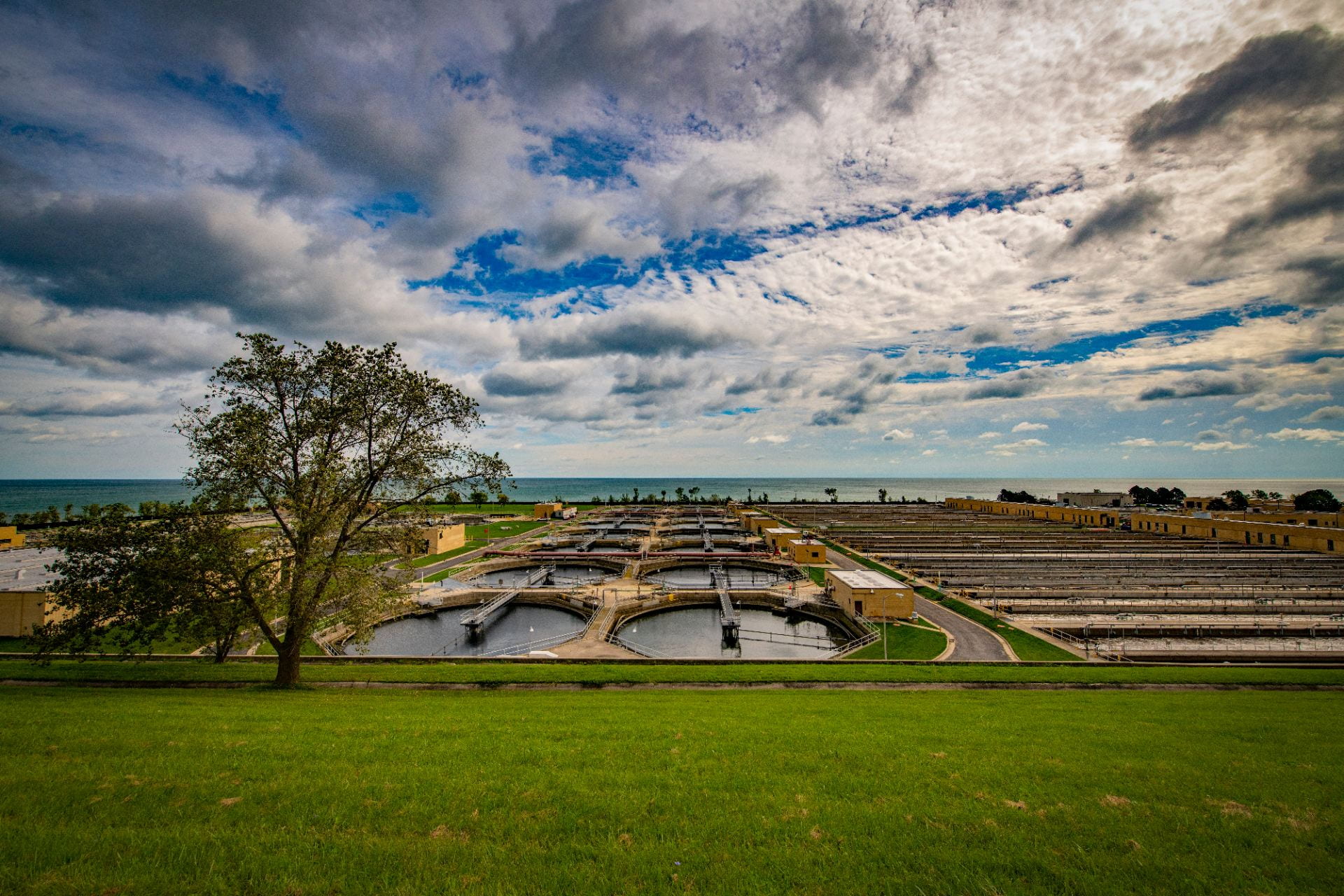 Wastewater treatment facility, Milwaukee
