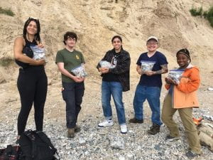 Fossil Group with their Sheridan Park finds