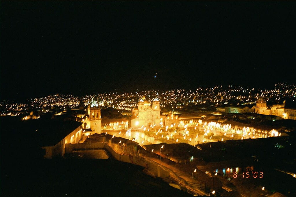 Plaza de Armas, Cuzco, Peru, August 2003