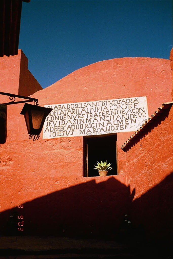 Monastery Santa Catalina, Arequipa, Peru, August 2003