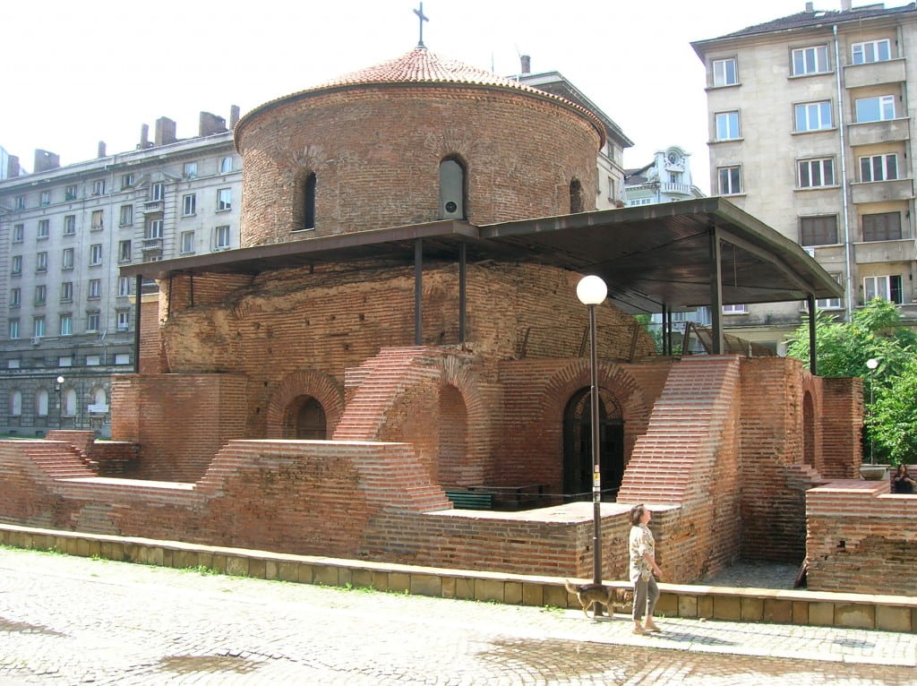 Rotunda St. George (Sveti Georgi, 2nd-4th century), Sofia, Bulgaria, July 2005 