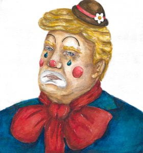 Sad Old Clown